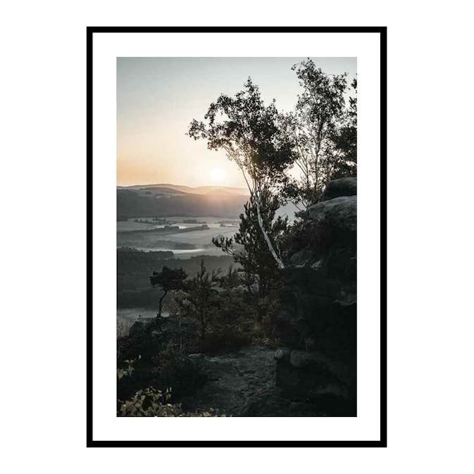 Poster Gallerix Sunrise In Switzerland No2