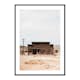 Poster Gallerix Wooden House In Desert