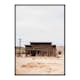 Poster Gallerix Wooden House In Desert