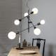 LED-lampa Star Trading E27 G80 Opal Double Coating Dimbar