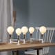 LED-lampa Star Trading E27 G80 Opal Double Coating Dimbar