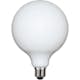 LED-lampa Star Trading E27 G125 Opal Double Coating Dimbar