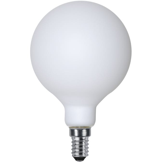 LED-lampa Star Trading E14 G80 Opal Double Coating Dimbar