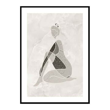 Poster Gallerix Marble Figure No1