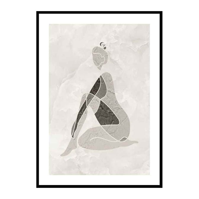Poster Gallerix Marble Figure No1