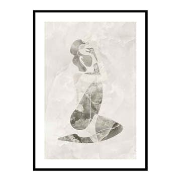 Poster Gallerix Marble Figure No2