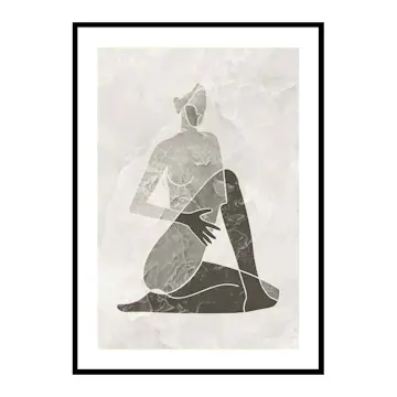 Poster Gallerix Marble Figure No3