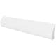 Kakeldekor Konradssons Evolution Bullnose Vit Blank 3x15 cm