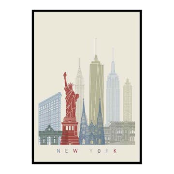 Poster Gallerix New York Landmarks