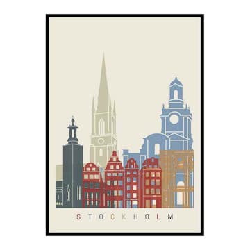 Poster Gallerix Stockholm Landmarks