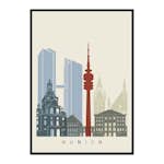 Poster Gallerix Munich Landmarks