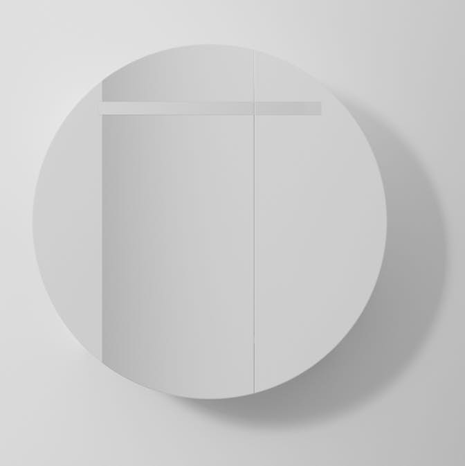 Spegelskåp INR Circ Ø80