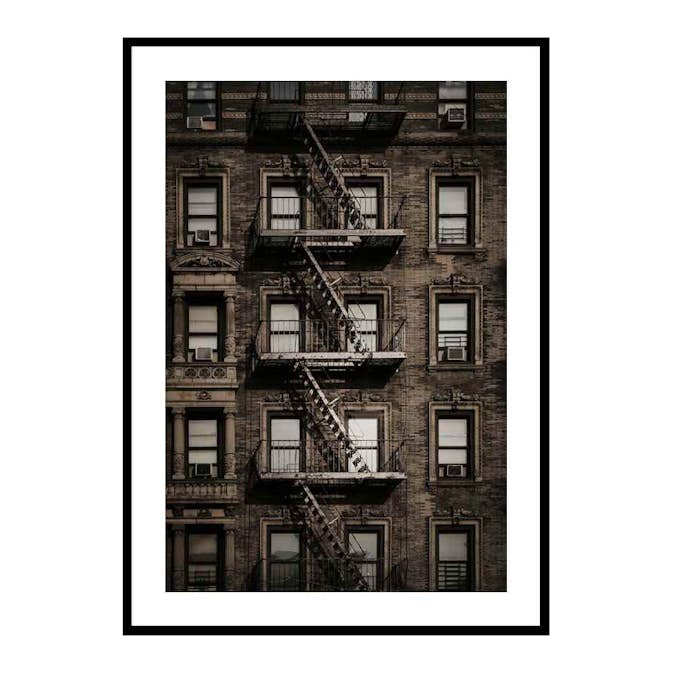 Poster Gallerix New York Fire Escape