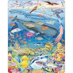 Pussel Larsen Rampussel Havsdjur 66 Bitar