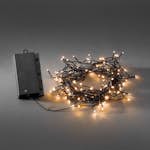 Ljusslinga Gnosjö Konstsmide Amber LED Svart kabel