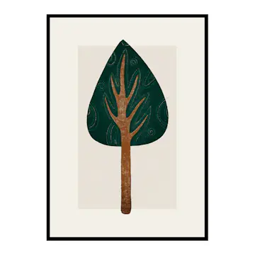 Poster Gallerix Abstract Tree No1