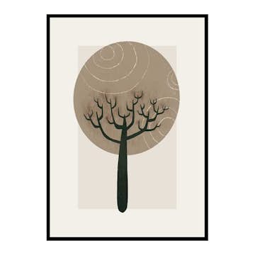 Poster Gallerix Abstract Tree No3