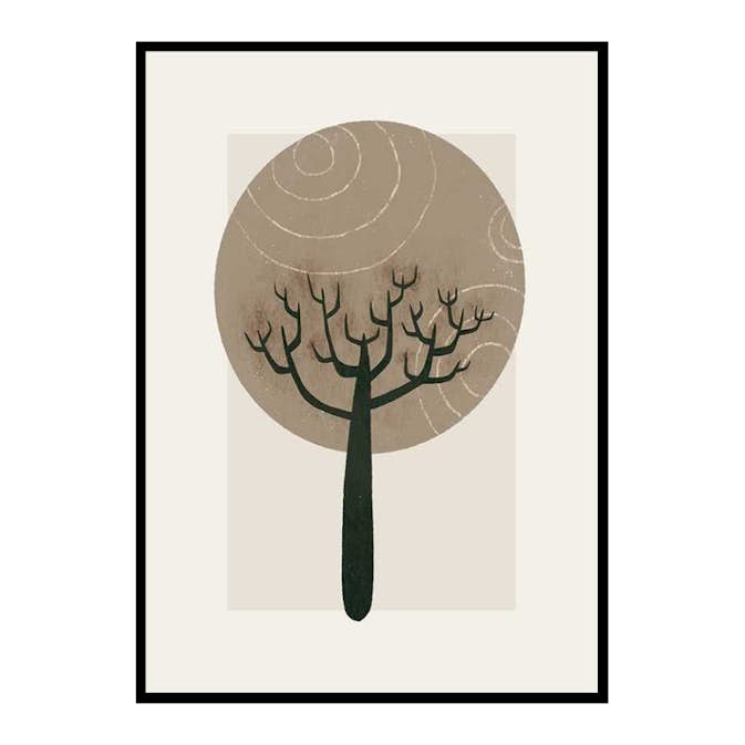Poster Gallerix Abstract Tree No3