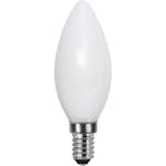 LED-Lampa Star Trading E14 C35 Opal 150 RA90 Kronljus Reservlampa