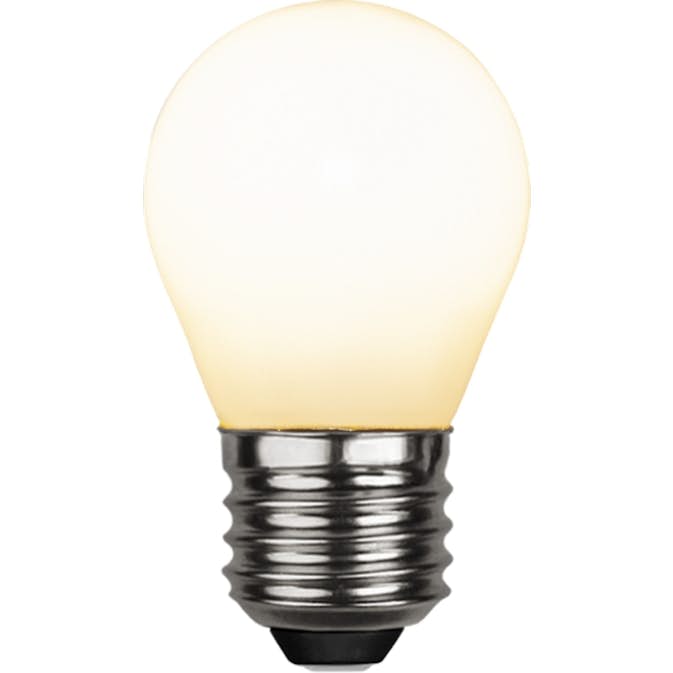 LED-lampa Star Trading E27 G45 Opal Filament RA90 Dimbar 3000K