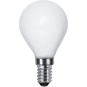 LED-lampa Star Trading E14 P45 Opaque Filament RA90 3-step memory