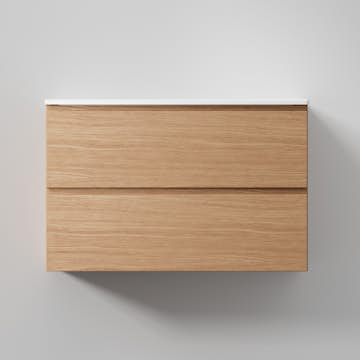 Tvättställsskåp INR Core XS Grip med 2 Lådor