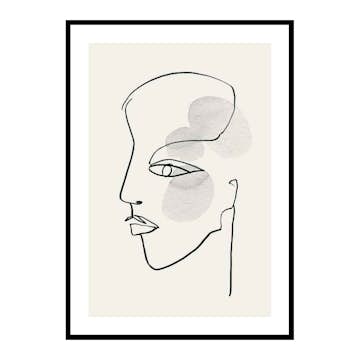 Poster Gallerix Surreal Face