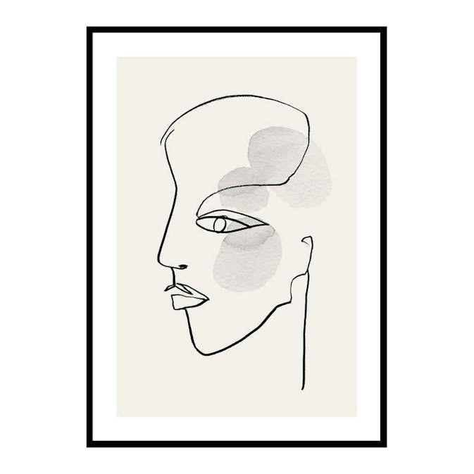 Poster Gallerix Surreal Face