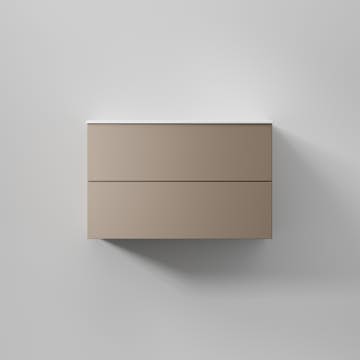Tvättställsskåp INR Core Solid med 2 Lådor