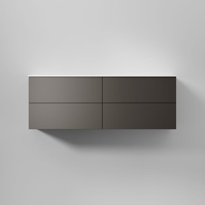 Tvättställsskåp INR Core Solid med 4 Lådor