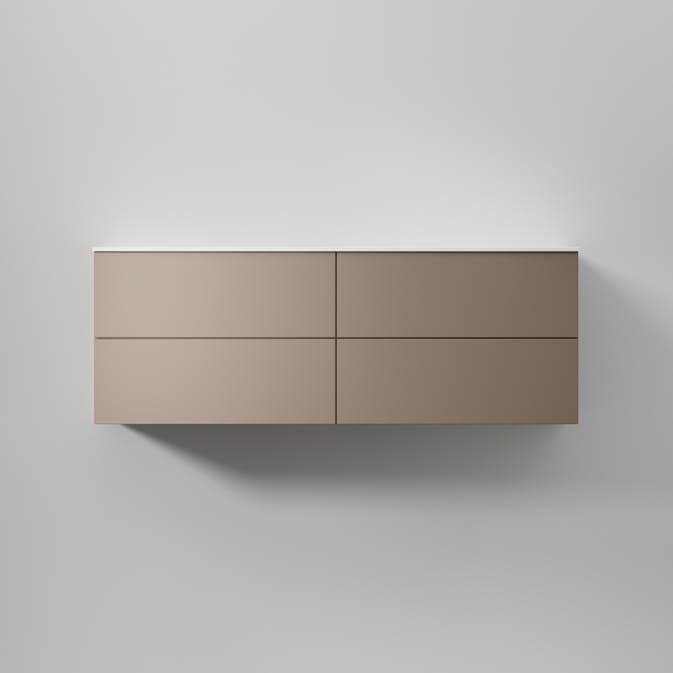 Tvättställsskåp INR Core Solid med 4 Lådor