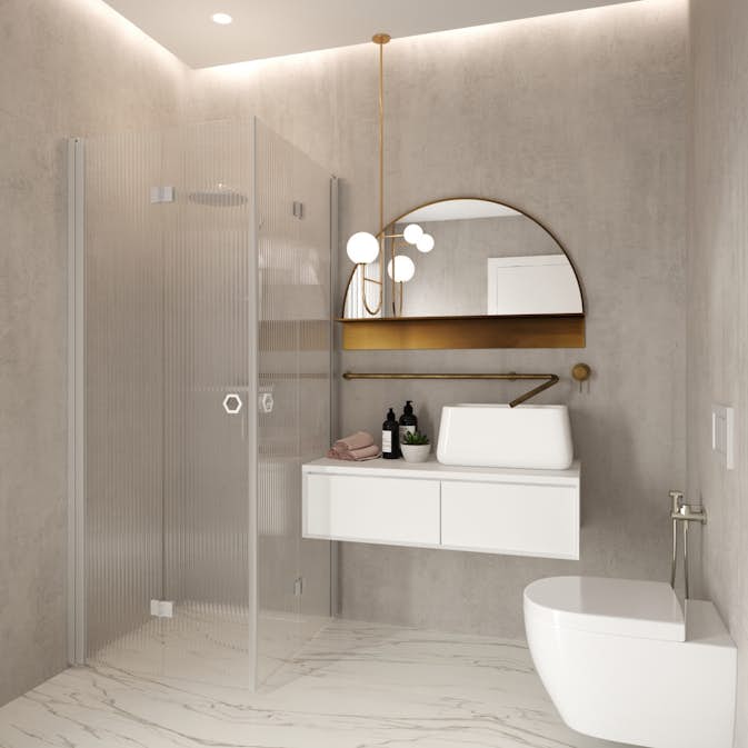 Duschhörn Hietakari Forma 376 Vikbara Dörrar