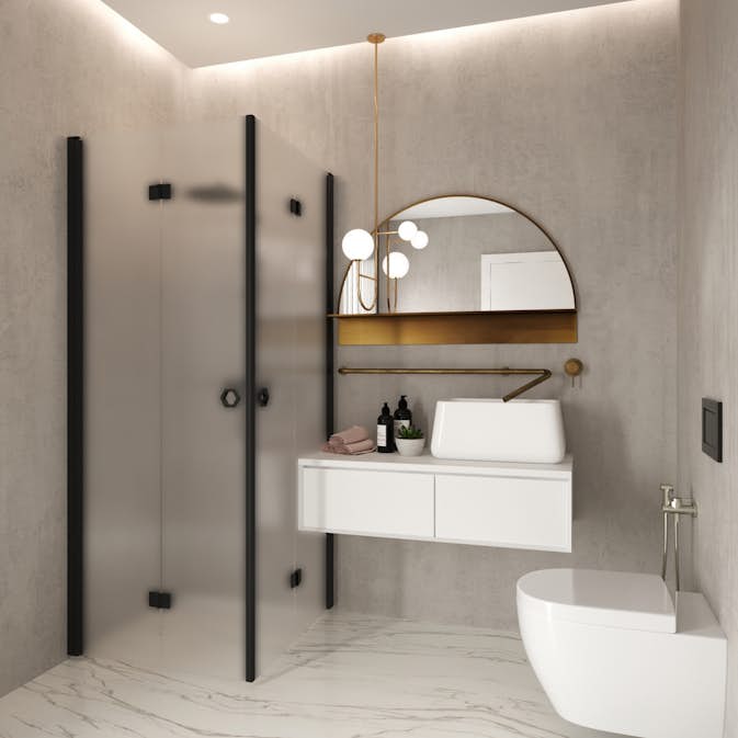 Duschhörn Hietakari Forma 376 Vikbara Dörrar