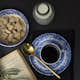 Espressokopp Spode Blue Italian med Fat