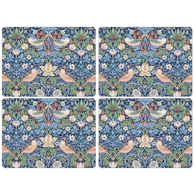 Bordsunderlägg Pimpernel Strawberry Thief 4-pack