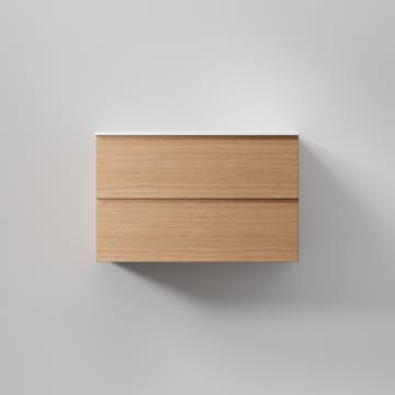 Tvättställsskåp INR Core Grip med 2 Lådor