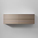 Tvättställsskåp INR Core Grip med 4 Lådor