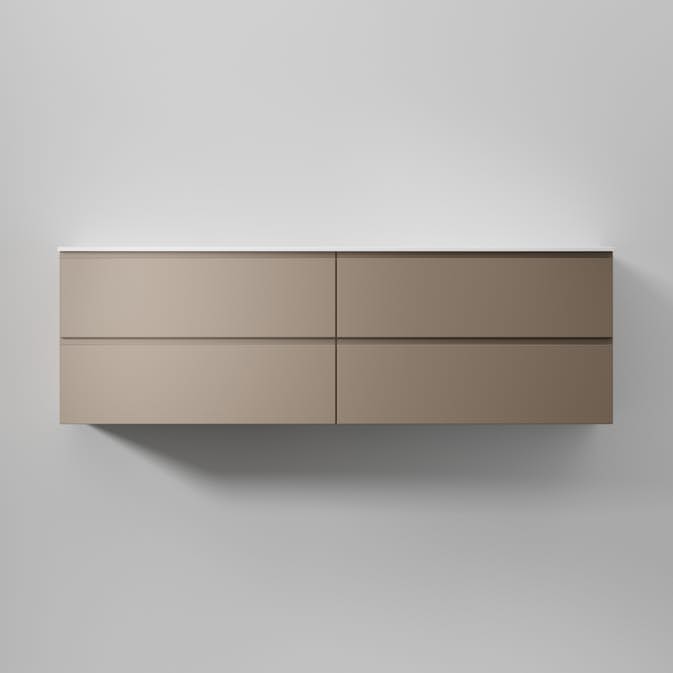 Tvättställsskåp INR Core Grip med 4 Lådor