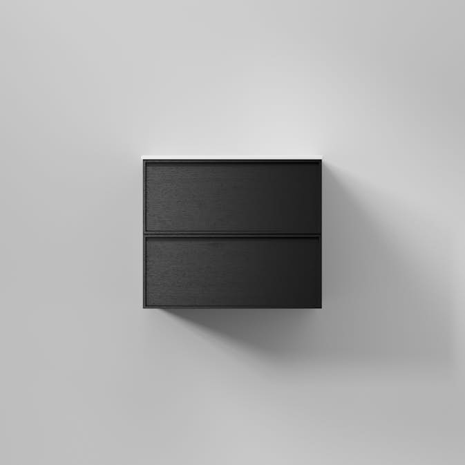 Tvättställsskåp INR Core Sense med 2 Lådor