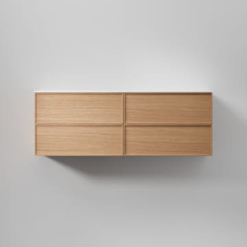 Tvättställsskåp INR Core Sense med 4 Lådor