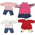 Dockkläder ABA Skol Dockkläder 4 Olika 36-42 cm