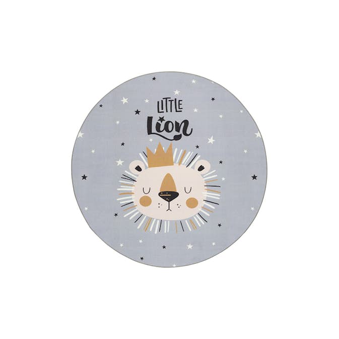 Barnmatta KM Carpets Play Lionking Rund