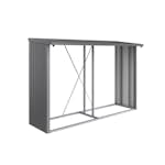 Vedförråd Biohort Woodstock 300 Metallic Kvartsgrå