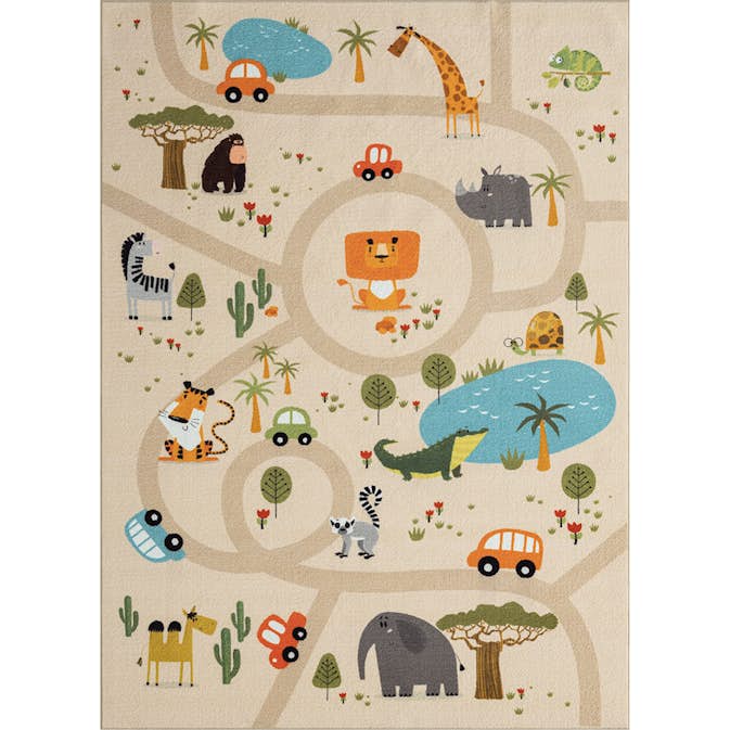 Barnmatta KM Carpets Play Animals