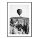Poster Gallerix Hot Air Balloon B&W