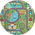 Barnmatta KM Carpets Play Road Rund