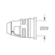 Rörgenomföring Grohe 38338 för PEX-rör