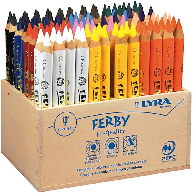 Färgpennor Creativ Company Lyra Super Ferby 1 Kärna 6,25 mm 96 st/1 Förp