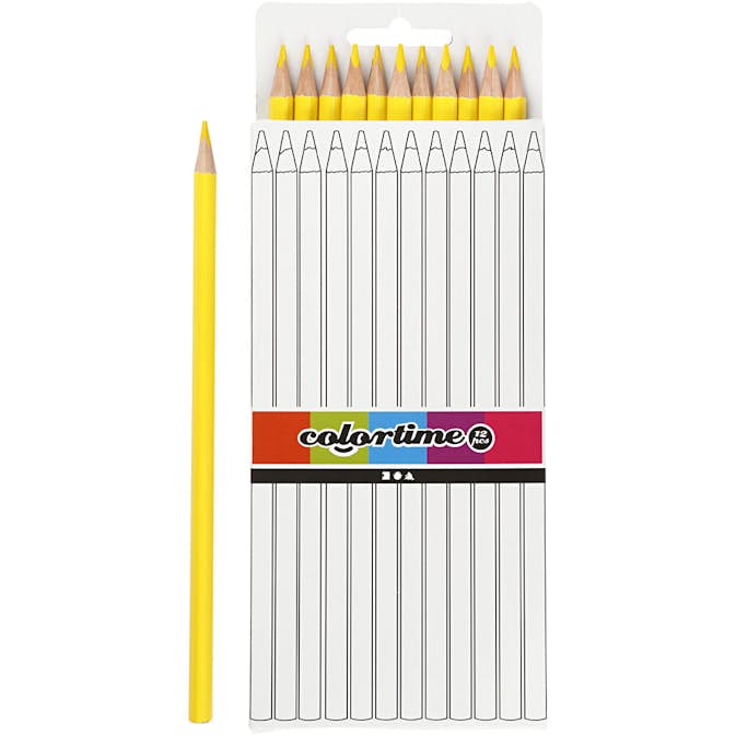 Färgblyerts Creativ Company Colortime Kärna 3 mm 12 st/1 Förp