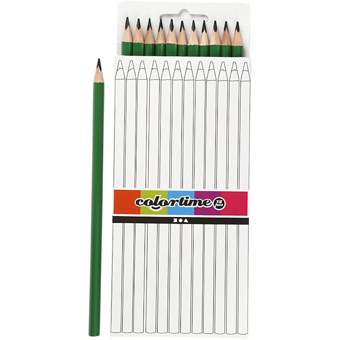 Färgblyerts Creativ Company Colortime Kärna 3 mm 12 st/1 Förp